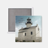 Aimant Phare de Old Point Loma (Recto/Verso)