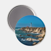Aimant Phare de Point Arena Pittoresque (Recto/Verso)
