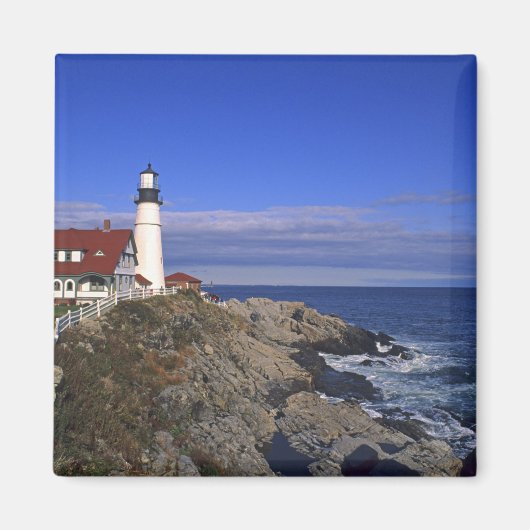 Aimant Phare de Portland Head Light Maine (Devant)