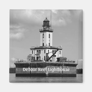 Aimant Phare de récif de détour