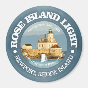 Aimant Phare de Rose Island