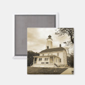 Aimant Phare de Sandy Hook (Recto/Verso)