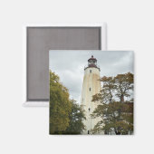 Aimant Phare de Sandy Hook (Recto/Verso)