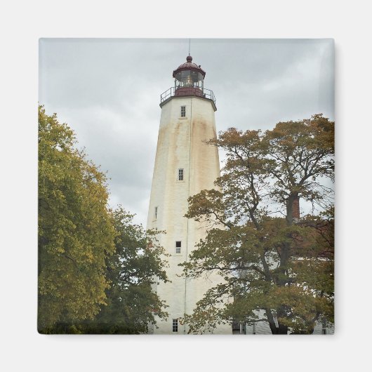 Aimant Phare de Sandy Hook (Devant)