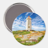 Aimant Phare de Skarsviti, Islande (Recto/Verso)