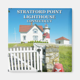 Aimant Phare de Stratford Point, Connecticut