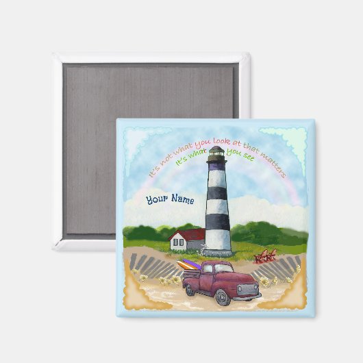 Aimant Phare de Truck Choice (Recto/Verso)