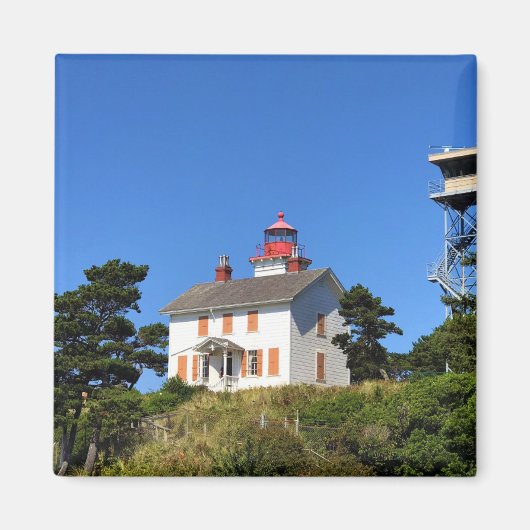 Aimant Phare de Yaquina Bay, Newport, Oregon (Devant)
