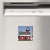 Aimant Phare déplacé sur le rivage à Douglas près de (In Situ (Lave-vaisselle))