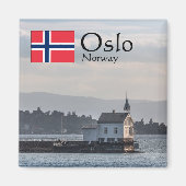 Aimant Phare d'Oslo (Devant)