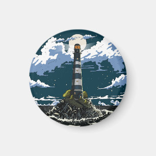 Aimant Phare la nuit