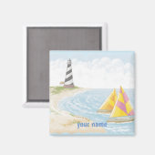 Aimant phare léger (Recto/Verso)