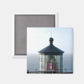 Aimant Phare : Phare sur la côte de l'Oregon (Recto/Verso)