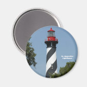 Aimant Phare Saint Augustine (Recto/Verso)