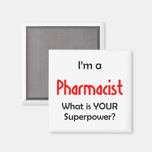 Aimant pharmacien (Recto/Verso)