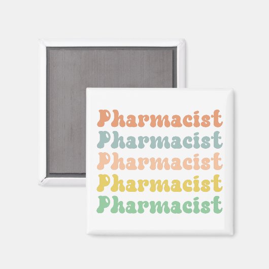 Aimant Pharmacien Retro Super (Recto/Verso)