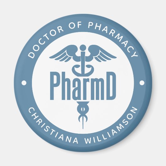 Aimant PharmD Docteur en pharmacie Pharmacy Graduation Ph (Devant)