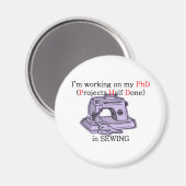 Aimant PhD couture (Recto/Verso)