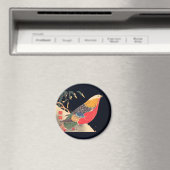 Aimant Phéasant d'or dans la neige par Ito Jakuchu (In Situ (Lave-vaisselle))