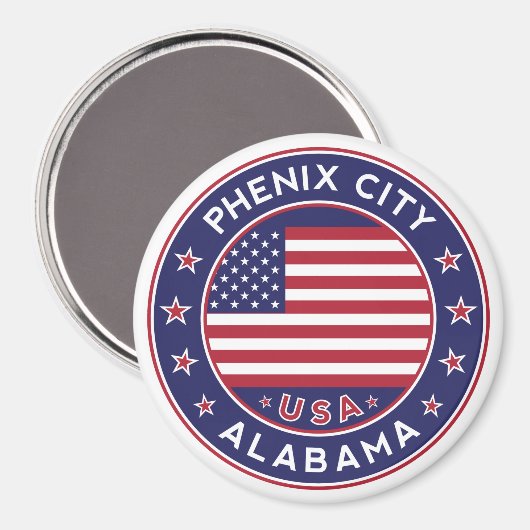 Aimant Phenix, Alabama (Recto/Verso)