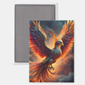 Aimant Phénix en ascension (Recto/Verso)
