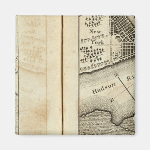 Aimant Philadelphie et New York Road Map