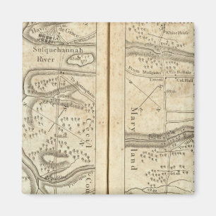 Aimant Philadelphie et Washington Road Map