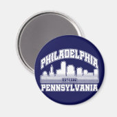 Aimant Philadelphie, Pennsylvanie (Recto/Verso)