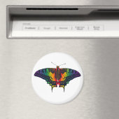 Aimant Philadelphie Rainbow Pride Flag Swallowtail (In Situ (Lave-vaisselle))