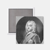 Aimant Philip Dormer Stanhope, gravé par John Simon (Recto/Verso)