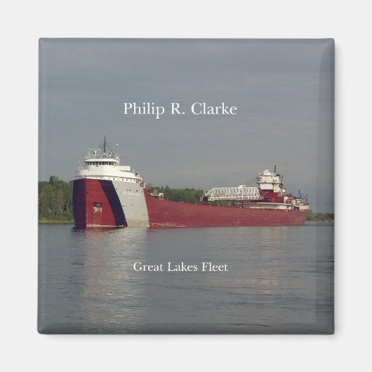 Aimant Philip R. Clarke (Devant)