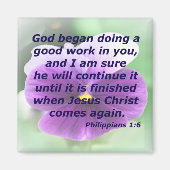 Aimant Philippiens 1:6 (Devant)