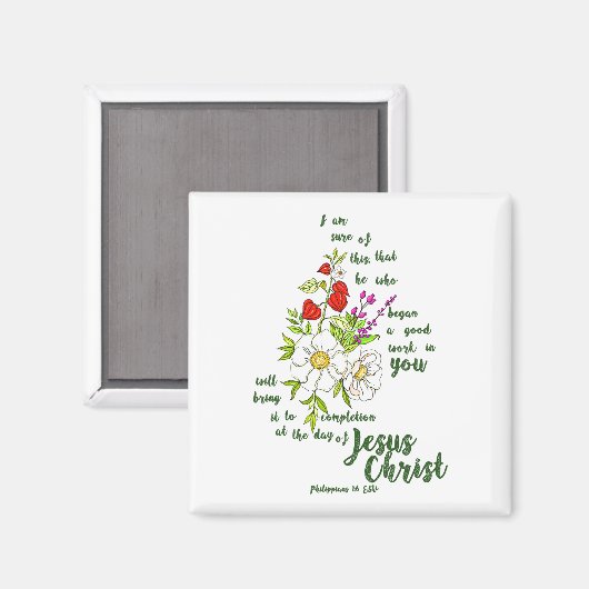 Aimant Philippiens 1:6 (Recto/Verso)