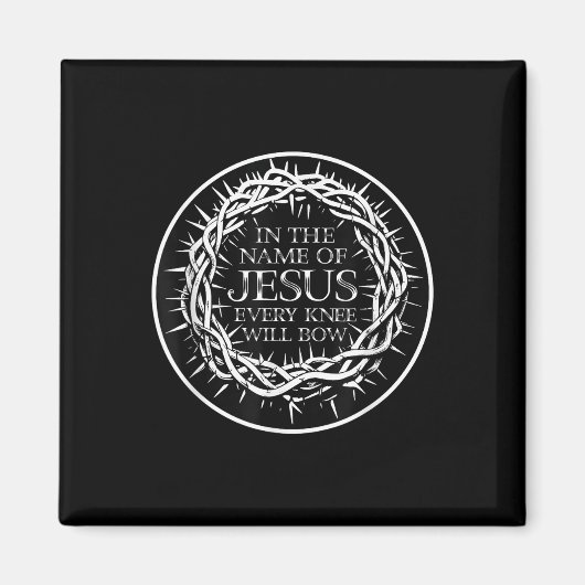 Aimant Philippiens 2 10 Au Nom De Jésus Chaque Genou S (Devant)