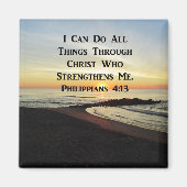 AIMANT PHILIPPIENS ATTAQUANTS 4:13 SCRIPTURE VERSE (Devant)