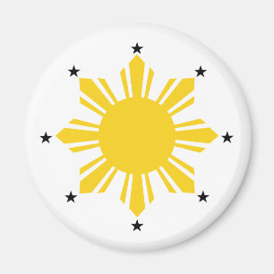 Aimant Philippin Sun pi Sun de Philippines Sun