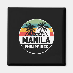 Aimant Philippines Vacances Philippines Souvenir Vintage