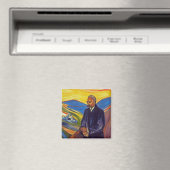 Aimant Philosophe Friedrich Nietzsche (par Edvard Munch) (In Situ (Lave-vaisselle))