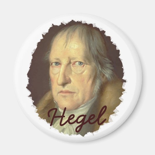 Aimant Philosophe Georg Hegel (Devant)