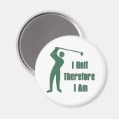 Aimant Philosophie du golf (Recto/Verso)