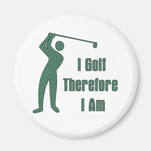 Aimant Philosophie du golf (Devant)
