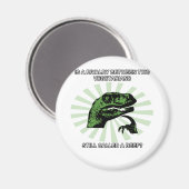 Aimant Philosoraptor Végétariens (Recto/Verso)