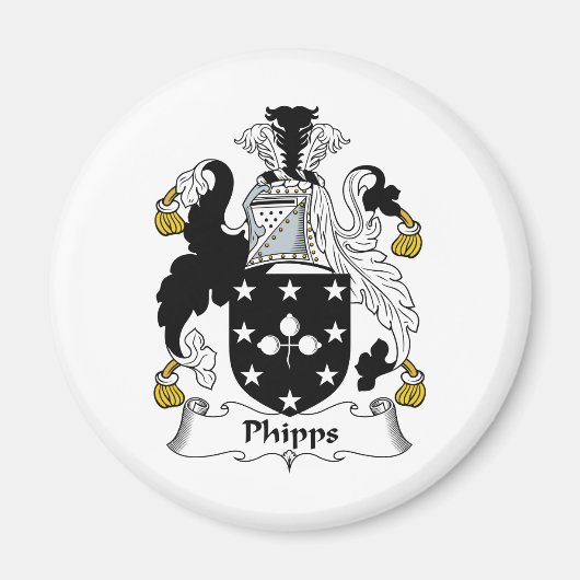 Aimant Phipps Famille Crest (Devant)