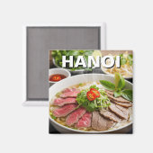 Aimant Pho Hanoi Vietnam Travel (Recto/Verso)