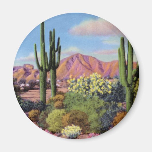 Aimant Phoenix Arizona Camelback Mountain (Devant)