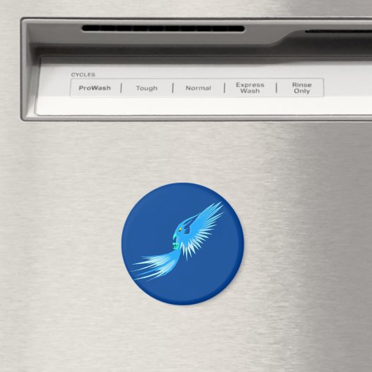 Aimant Phoenix bleu (In Situ (Lave-vaisselle))