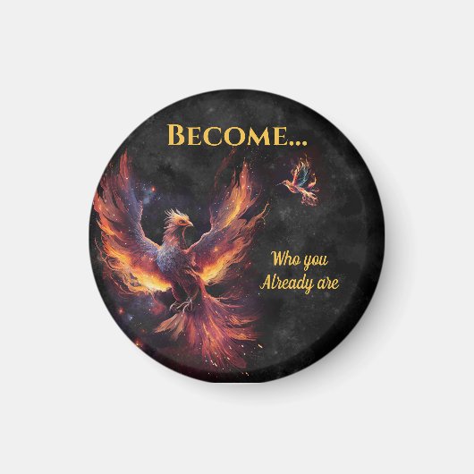 Aimant Phoenix Rising (Devant)