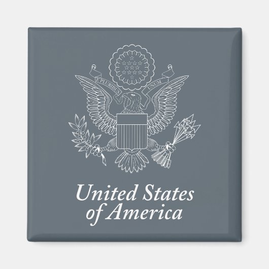 Aimant Phoque des États-Unis (Devant)