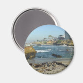 Aimant Phoques Sur Sable À La Jolla Cove (Recto/Verso)