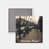 Aimant photo Alexandria Street (Recto/Verso)